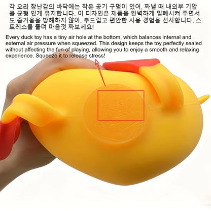 Squishy Antistress Duck Fidgets Toys Cute Goose Animals Vent Toys for Kids Adults Decompression Stretch Toys Friends Best Gift