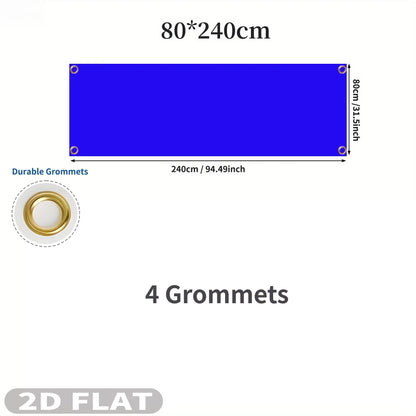 2D Flat 1pc Custom Party Banner for 4 Seasons Decorations- Single Sided Printing, Ideal for Festive, Graduations, Events Decor