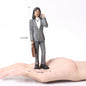 Realistic Professionals Pretend Career People Figures,Representing a Variety Of Occupations From Fire Fighter to Nurse Figurines