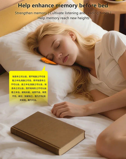 Under Pillow Sleep Speaker 3-Level Timer Wireless Bluetooth 5.4 HiFi Audio with Built-in White Noise TF Card for Deep eaker 2026
