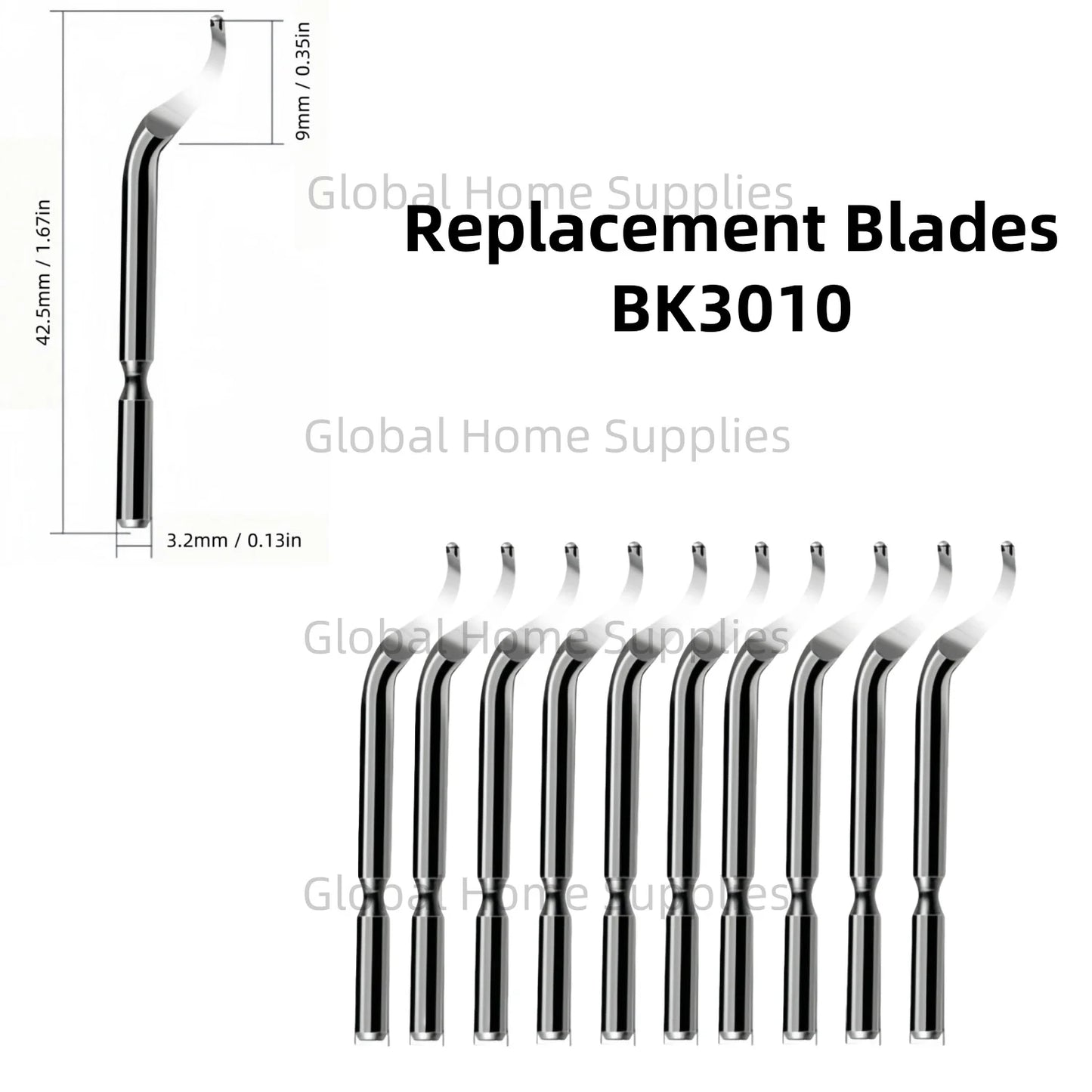 Deburring Tool RB3000 with 1 or 11 High Speed Steel Swivel Blades BS1010 BS1018 BK3010 BS3010 360 Degree Rotary Head Burr Remove