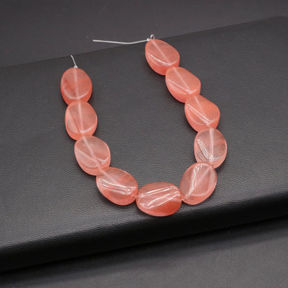 Natural Blue Turquoise Beads Faceted Natural Rose Quartzs Loose Spacer Beaded for Women DIY Jewerly Necklace Bracelet 19x14mm