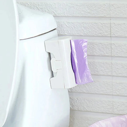 Trash Bags Storage Box Garbage Bag Dispenser for Kitchen Bathroom Wall Mounted Grocery Bag Holder Kitchen Plastic Bags Container