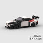 City Speed Racing Car Model Building Blocks DIY Bricks MOC Toy Classic Rally Sports Super Racer Vehicle Christmas gift technique