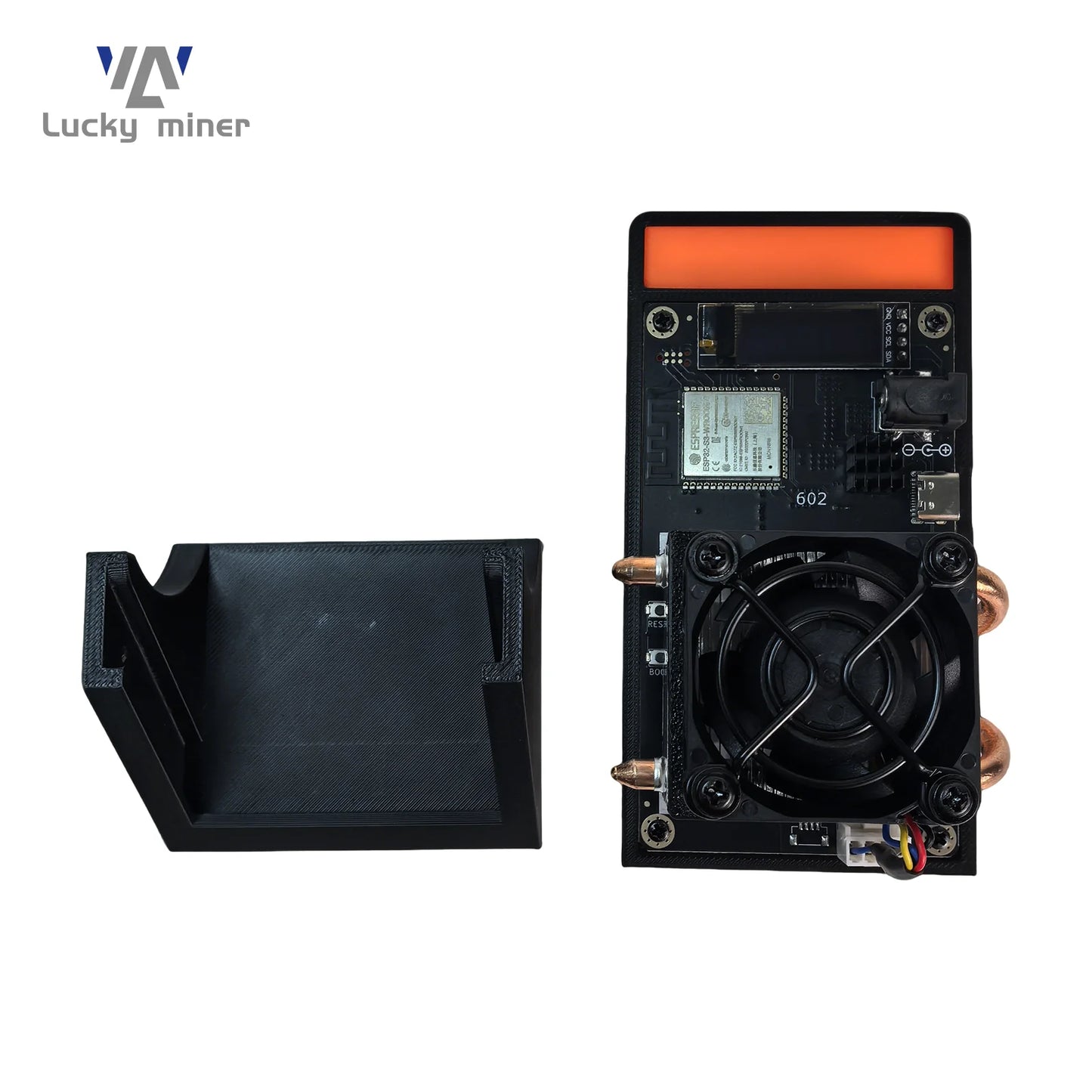 2026 Upgrade Luckyaxe Bitaxe Gamma 601/602 1.7~1.8TH/s 35W Silent SHA256 ASIC Miner Low Power BTC Home Mining Machine
