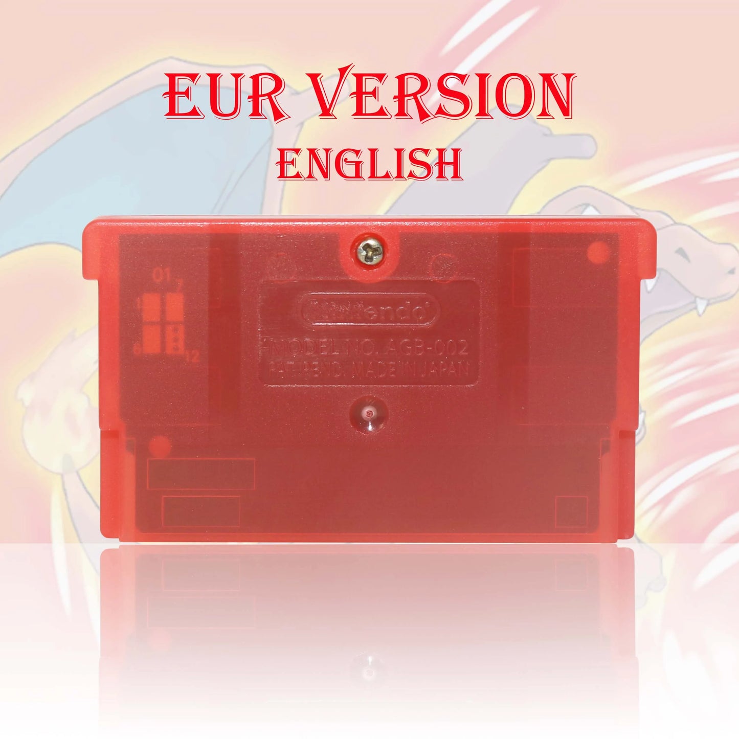 GBC/GBA EUR Version Pokemon Crystal/Yellow/Emerald/Fire Red/Leaf Green Game Cartridge Video Game Card High Quality with Battery