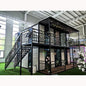 Restaurant 20FT 40 Ft Prefab Steel Prefabricated Sandwich Panel Expandable Living Container House Tiny Homes With Bathroom
