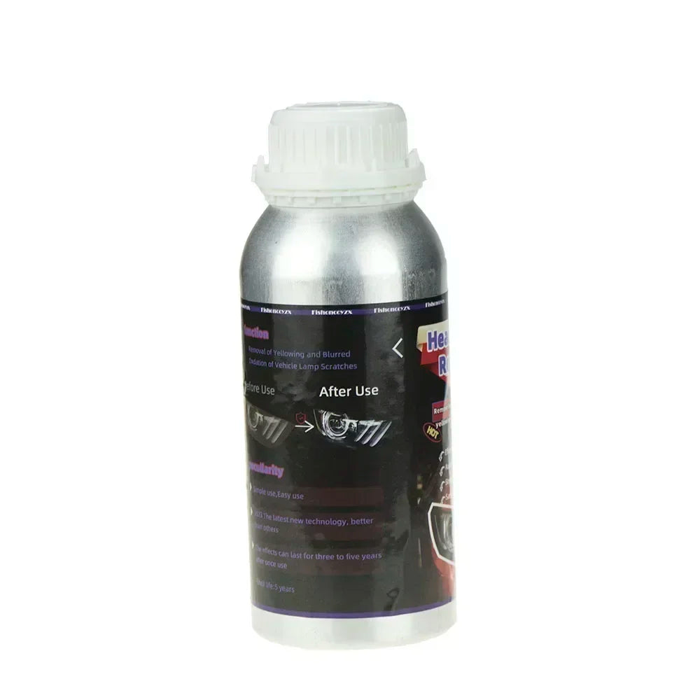 800ml reflektory płynny polimer reflektory chemiczne polerowanie płyn naprawczy renowacja zadrapania zestaw do polerowania reflektorów