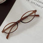 Women Y2K Retro Oval Glasses Small Frame Eyewear Blue Light Blocking Eyeglasses Female Computer Reading Optical Spectacle Óculos