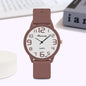 Women Fashion Silicone Watches Set Minimalist High Number  Qualities Big Dial Ladies Quartz Wristwatches With Casual Clock Gifts
