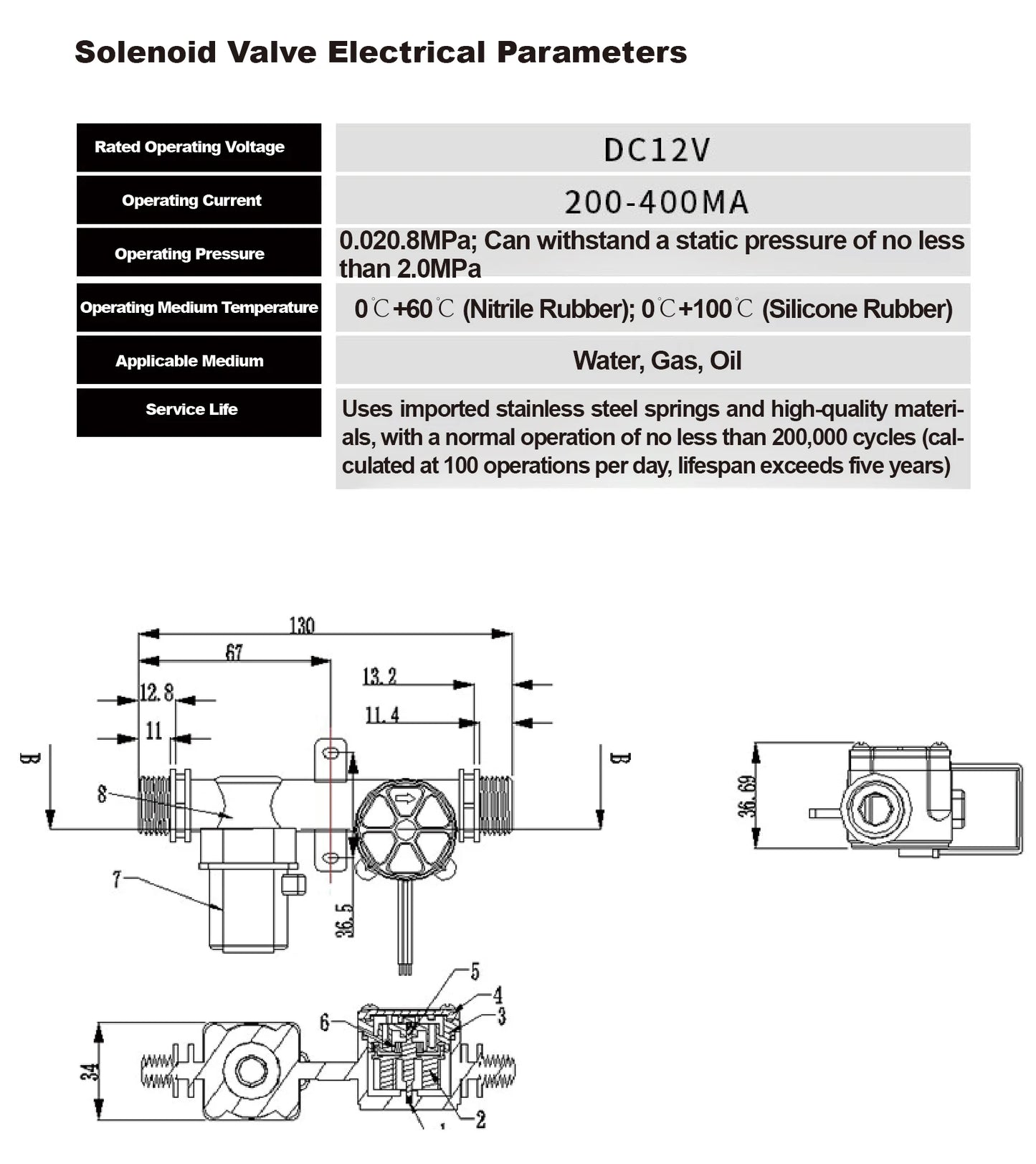 1/2 Inch Digital Flow Meter Integrated Valve Quantitative Control Kit DC3.5-24V 2-10L/min Durable Automatic Dosing Water Filling