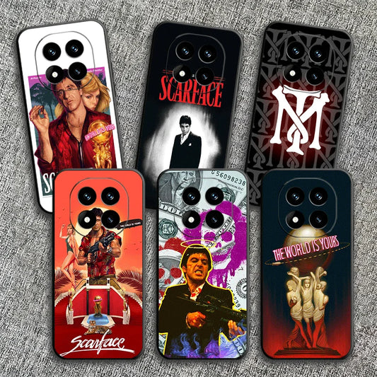 Scarface 1983 Al Pacino Soft Phone Case for Xiaomi Redmi Note 12 13 14 15 Pro Plus 11 12S 11S 11T 10 4G Black Cover Back Shell