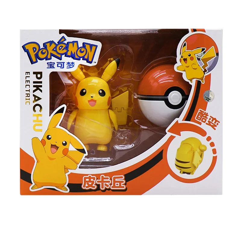 Pokemon Figure Pokeball Poke Ball Venusaur Charizard Gyarados Pikachu Mewtwo Gengar Blastoise Mew Eevee Box Elf for Kid Toy Gift