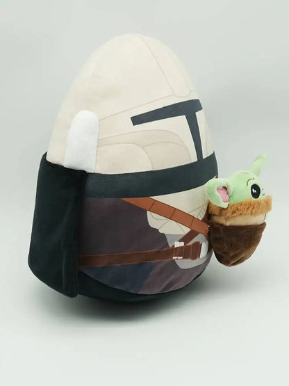 2026 New Movie The Din Djarin Mandalorians And Grogus Plush Soft Stuffed Collectible Cute Anime Peripheral Plushie Doll Toy Gift