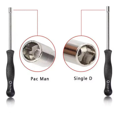 Carburetor carb Adjusting hand Tool Pac Man Double D Hexagon Hex Socket Screwdriver Driver Chainsaw Speed Adjustment Repair Tool