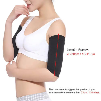 Upper Arm Compression Sleeves, Women Arm Shapers, Compression Arm Wraps for Flabby Arms,Arm Compression Sleeve for Workout Sport