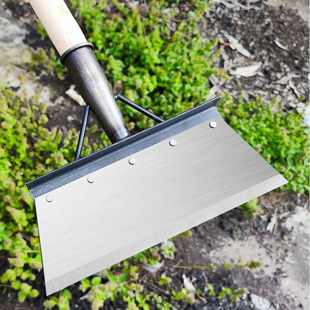 Durable Manganese Steel Multifunctional Shovel Moss Weeding Deicing Hand Tool Metal Spade for Farm Planting Yard Garden Cleaning