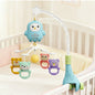 360° Bird Musical Remote Control Baby Crib Mobile Rotating Soft Light Bed Bell Toy Timing Hanging Infant Newborn Bedside Gift