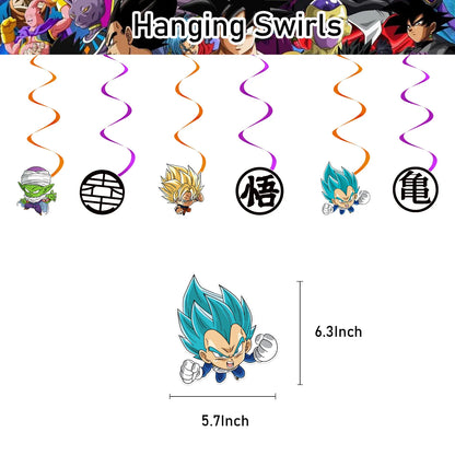 Anime Dragon Ball Party Favors Seal Stamps Slap Bracelets Stickers Gifts Bag Goodie Bag Fillers Birthday Party Gifts Wedding