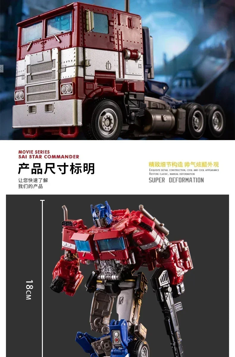 Transformation Voyager Opt Prime Auto Robot SS38 OP Sai Star Commander Truck Deformation Toys