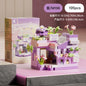 Mini Brick Building Set Rose Flower Model, Creative DIY Building Block Kit for Desk Decor, Birthday Gift for Adults and Teens