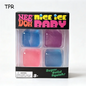 Needoh Nice Ice Baby Mini 4 Pack Squish Cube Sensory Toy Multicolored Knead Stretch Stress Relief Hand Squeeze Toy Leisure Gift