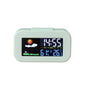 Weather Station Clock with Bright Color LCD Screen for Comprehensive Temperature and Humidity Measurement Best for Study Room