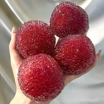 Slushy Bayberry Shapeable Stress Squeeze Ball Non‑Rebound Squishy Fidget Toy ASMR Rustling Sound Anti‑Stress Decompression Toy