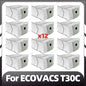 Compatible for ECOVACS T30C / T30C OMNI / T30C PRO OMNI Main Side Brush Filter Mop Pad Dust Bag Spare Parts Accessories