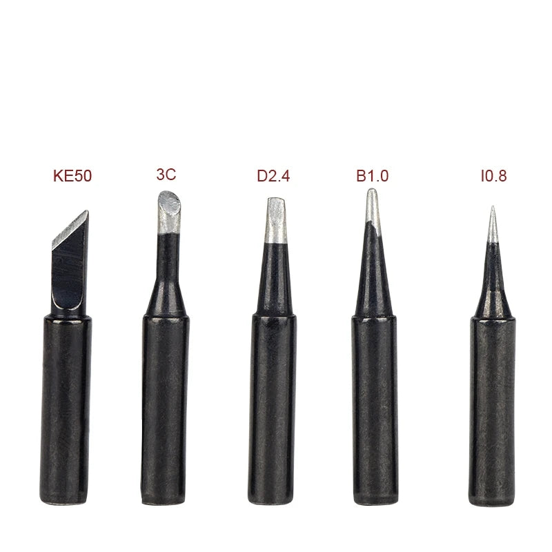 100W Digital Electric Soldering Iron Kit Set 110V/220V Temperature Adjustable Welding Tool Ceramic Heater Soldering Tips Rework