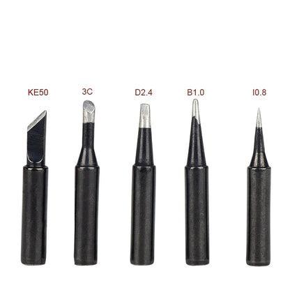 100W Digital Electric Soldering Iron Kit Set 110V/220V Temperature Adjustable Welding Tool Ceramic Heater Soldering Tips Rework