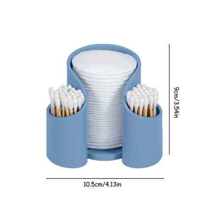1pc Cotton Pad Storage Travel Desktop Dispenser Case Safe And Tasteless Vanity Makeup Organizer For Floss Cotton Pads And Cups
