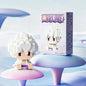 New ONE PIECE Sun God Nika Luffy Micro Action Block Chopper Ace Buggy 3D Anime Model Assembly Mini Bricks Figure Toys For Gift