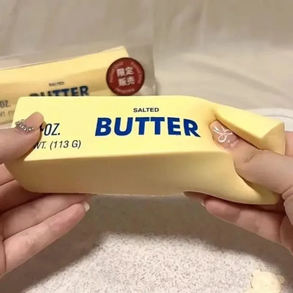 Cute Butter Stick Squishy Squeeze Fidget Toy Slow Rising Soft Sensory Stress Emotion Relief Hand Calm Toy Anti-Stress Plaything