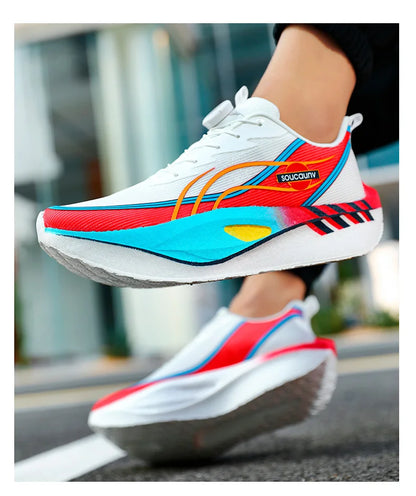 Running Shoes Professional Fitness Carbon Board Men's Sports Marathon Lightweight Women's Comfortable Non Slip Sports Shoes