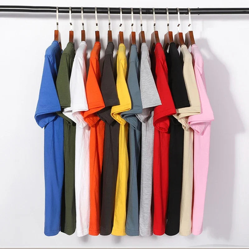 Summer Men High Quality T-shirt Cotton Blend Short Sleeve Print Casual Loose Men T Shirt O-neck Male T-shirt Male Tees  for Men