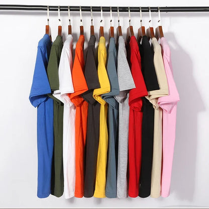 Summer Men High Quality T-shirt Cotton Blend Short Sleeve Print Casual Loose Men T Shirt O-neck Male T-shirt Male Tees  for Men