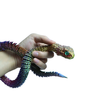 Hot 3D Printing Snake Eggs Home Decoration Creative Pressure-reducing Snake Molds Home Decor Items Moving Rotating Anime Figures