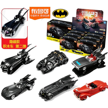 BLOKEES WHEELS Batman E02 Batmobile Casey Putsch 1:64 Toy 1997 Car DC Arkham Justice League Dark Knight Assembly Action Figure