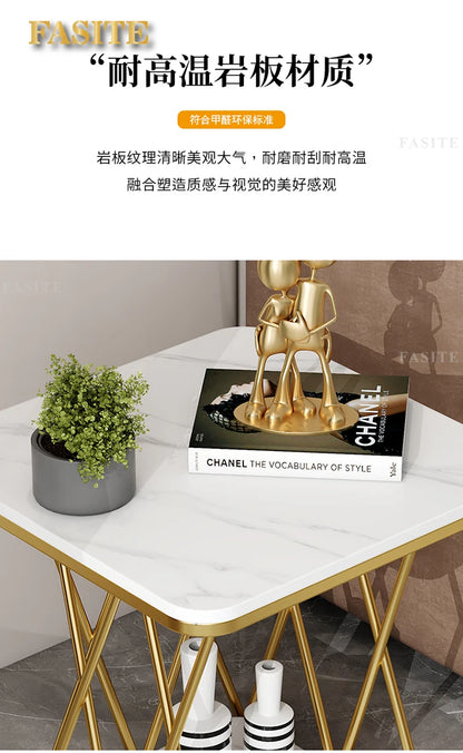 Modern Nordic Coffee Table Bedside Marble Luxury Coffee Table Service Living Room Furniture Salon Table Basse De Salon Desk Mesa