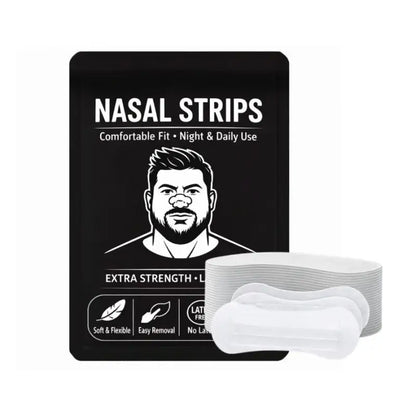 45-pack of sports nasal strips, super-effective nasal strips, improve breathing, non-invasive, help you breathe more smoothly.