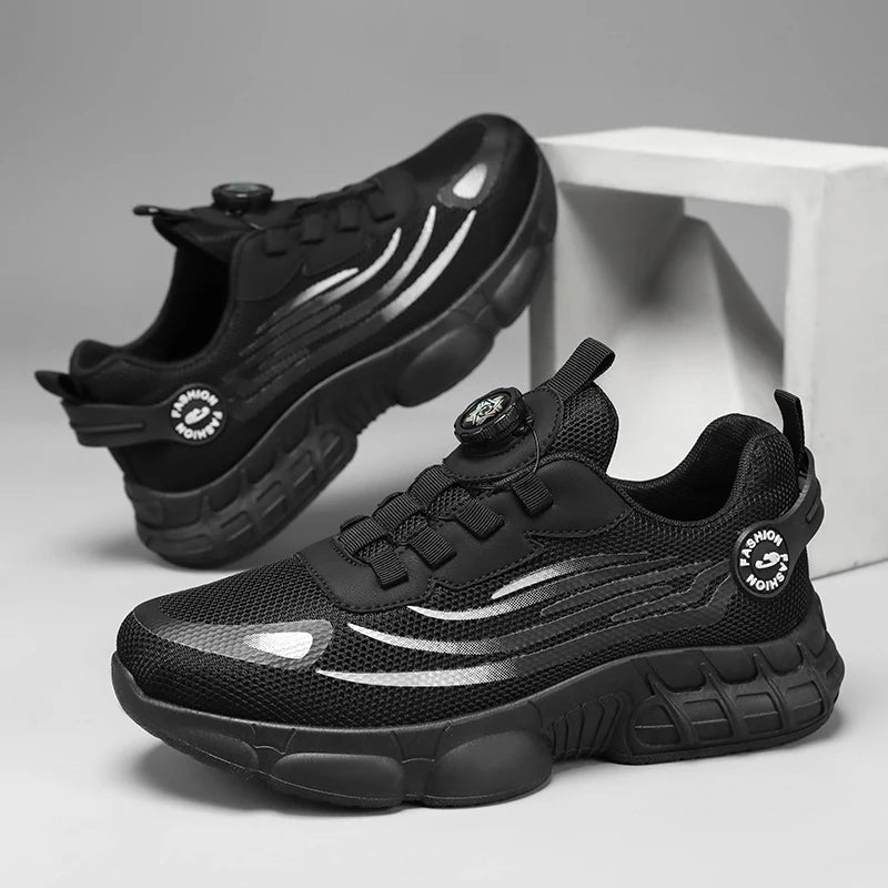 Men's Low-Top Lace-Up Casual Training Shoes, Ideal for Outdoor Workouts, Comfortable Trail Running Shoes with Excellent Traction