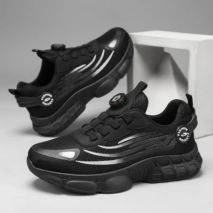 Men's Low-Top Lace-Up Casual Training Shoes, Ideal for Outdoor Workouts, Comfortable Trail Running Shoes with Excellent Traction