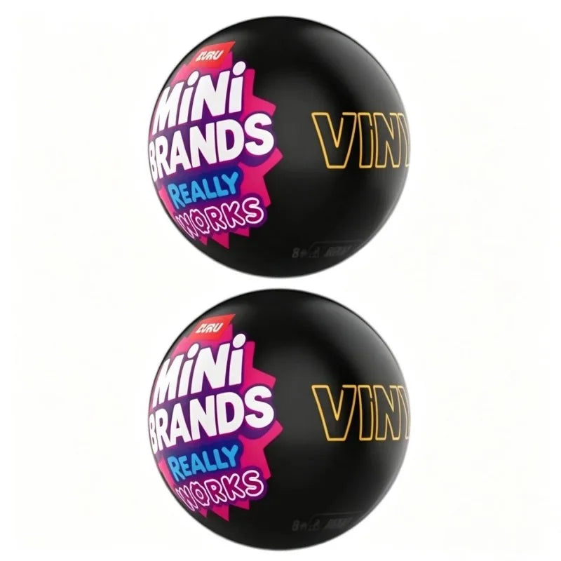 Brand-New ZURU Mini Vinyl Blind Ball Mini Collection Toy, Surprise Mysterious Capsule Gift For Children And Students Collectors.