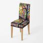 Home chair cover Oil painting style kitchen chairs Coversadjustable dining elastic fabricchairs covers chair cover for wedding