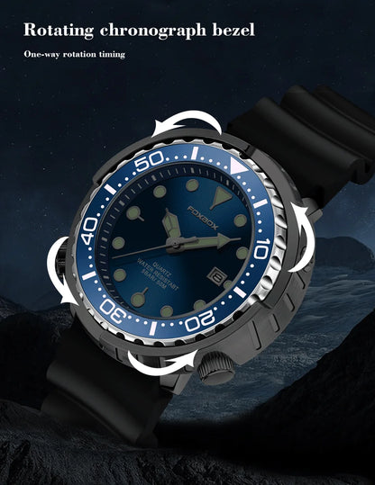 2024 Casual Men Watches for Men Top Brand Luxury Silicone Sport Watch Men Quartz Date Clock Waterproof Wristwatch Chronograph