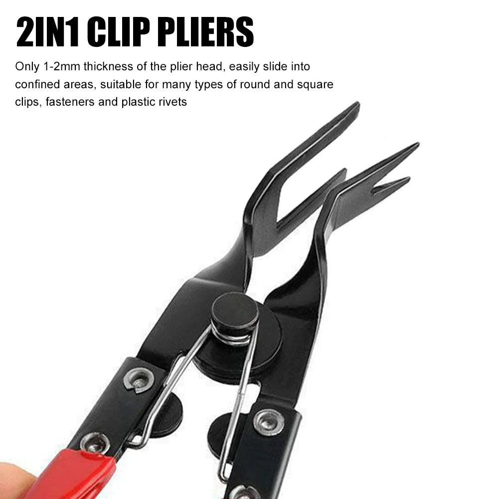 Car Headlight Repair Installation Tool Trim Clip Removal Pliers Van Door Panel Fascia Dash Upholstery Remover Tool