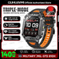 2026New GPS Smart Watch AMOLED 1400Mah Waterproof Fitness tracking Bluetooth Call Professional Sports Smartwatch For Men Women