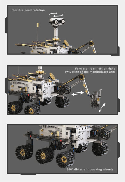 Multi-Axis mechanical Arm Programmable Building Blocks 5 in 1 robot Remote Control toys Interactive STEM Learning children gift