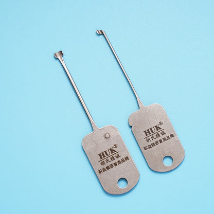 2pcs Utility Fast Kaba Lock Pick Tool, Civil Lock Quick Opener Tool Set